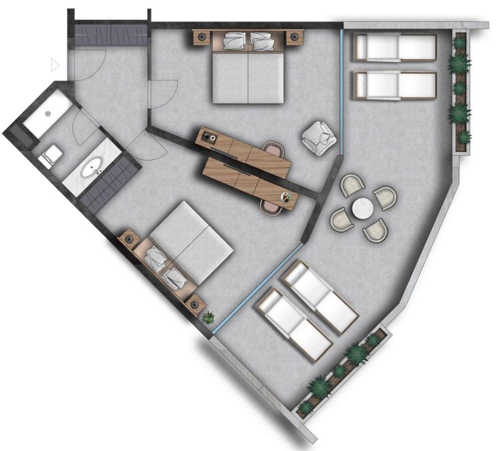 Suite Familiare con 2 Camere da Letto